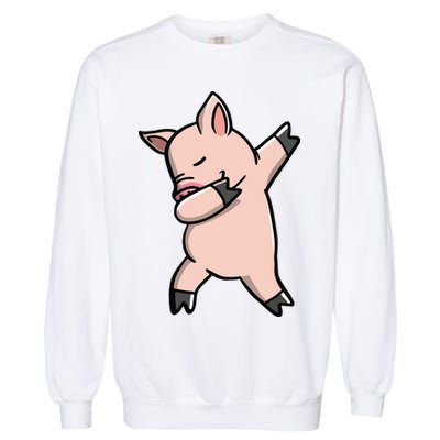Dabbing Piggy Piglet Costume Garment-Dyed Sweatshirt