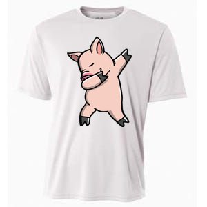 Dabbing Piggy Piglet Costume Cooling Performance Crew T-Shirt