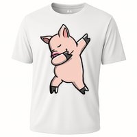 Dabbing Piggy Piglet Costume Cooling Performance Crew T-Shirt