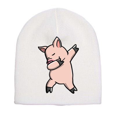 Dabbing Piggy Piglet Costume Short Acrylic Beanie