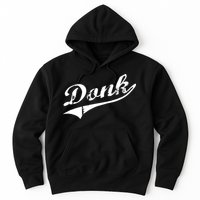Donk Poker Player Retro Distressed Style Hoodie