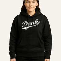Donk Poker Player Retro Distressed Style Hoodie