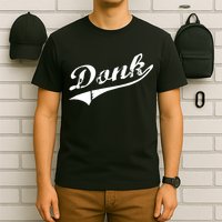 Donk Poker Player Retro Distressed Style T-Shirt