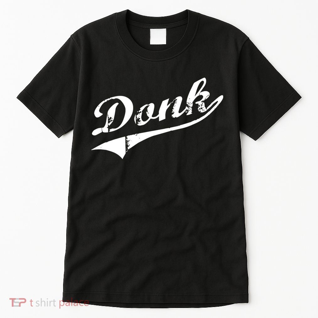 Donk Poker Player Retro Distressed Style Tall T-Shirt