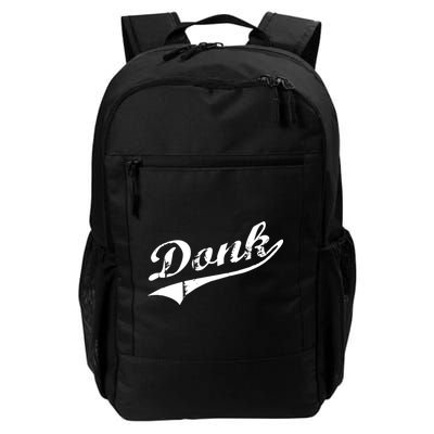 Donk Poker Player Retro Distressed Style Daily Commute Backpack