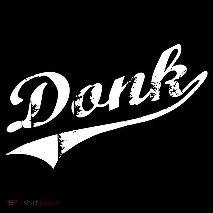 Donk Poker Player Retro Distressed Style Button