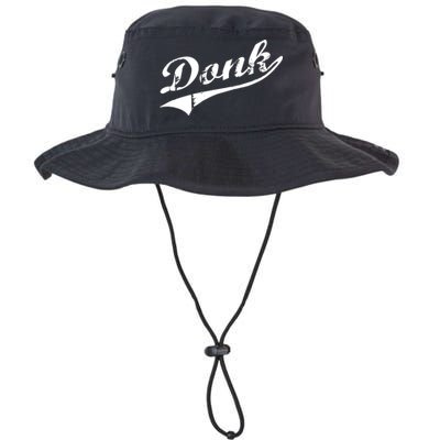Donk Poker Player Retro Distressed Style Bucket Hat