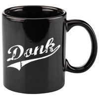 Donk Poker Player Retro Distressed Style 11oz C Handle Ceramic Mug