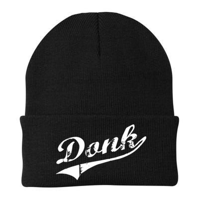 Donk Poker Player Retro Distressed Style Beanie