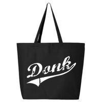 Donk Poker Player Retro Distressed Style 25L Jumbo Tote