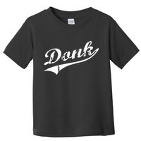 Donk Poker Player Retro Distressed Style Toddler T-Shirt