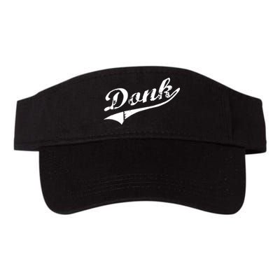 Donk Poker Player Retro Distressed Style Visor