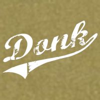 Donk Poker Player Retro Distressed Style Garment-Dyed Women's Muscle Tee