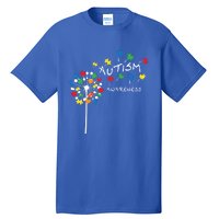 Dandelion Puzzle Piece Cool Autism Awareness Gift Tall T-Shirt