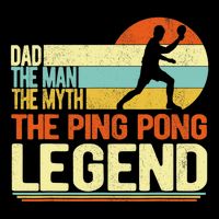 Dad Ping Pong Player Paddle Ball Ping Pong Legend Retro Mug