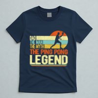 Dad Ping Pong Player Paddle Ball Ping Pong Legend Retro T-Shirt