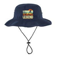 Dad Ping Pong Player Paddle Ball Ping Pong Legend Retro Bucket Hat