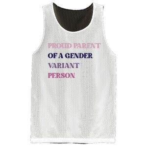 Drunkenmantis Proud Parent Of A Gender Variant Person Mesh Reversible Basketball Jersey Tank