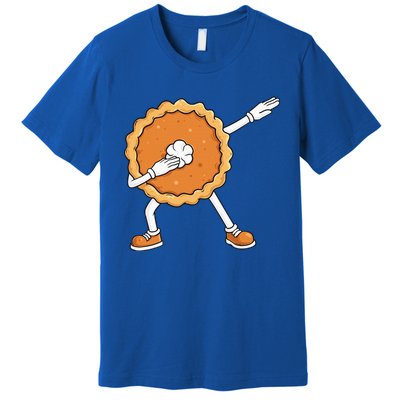 Dabbing Pumpkin Pie Thanksgiving Day Funny  Dab  Premium T-Shirt