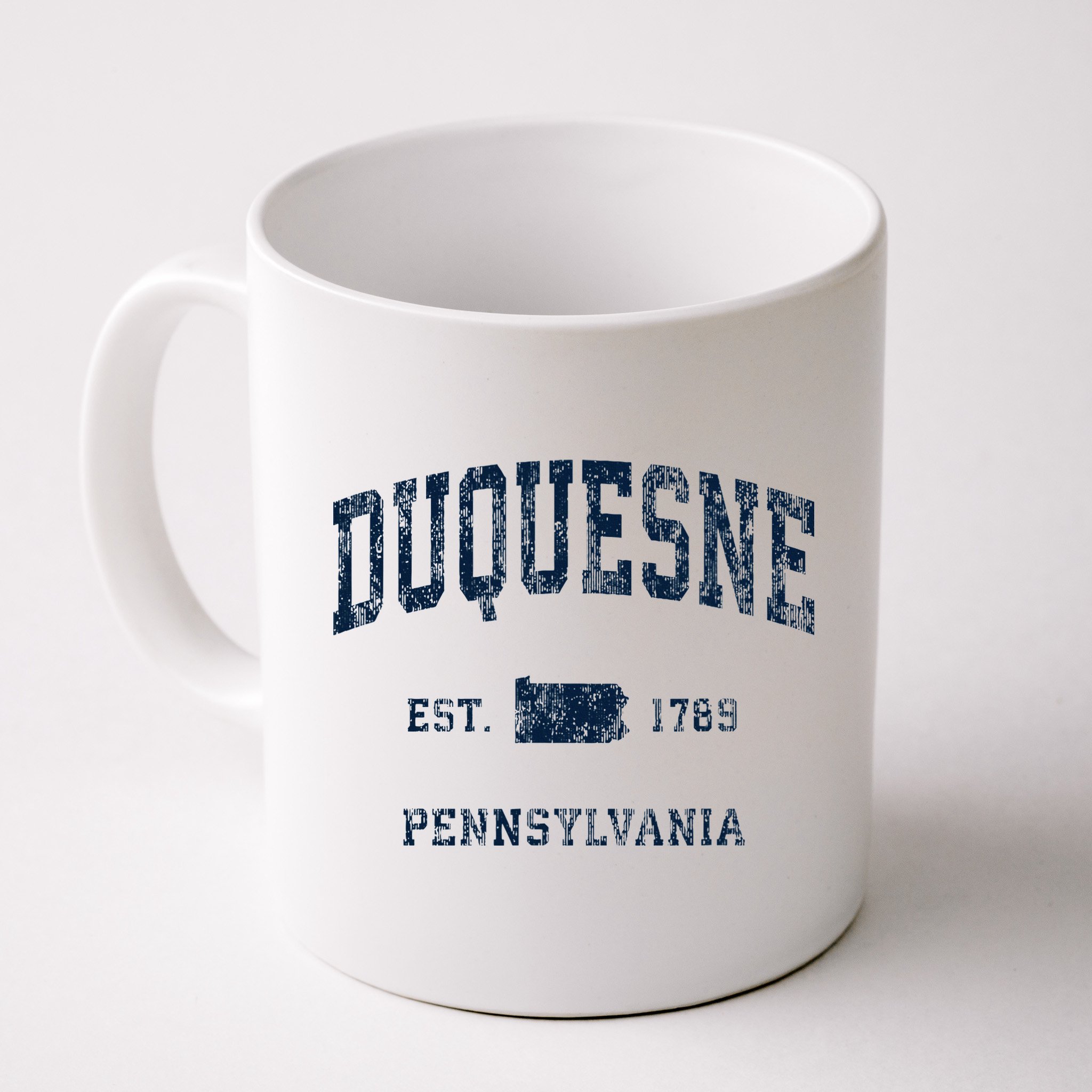 Duquesne Pennsylvania Pa Vintage Athletic Sports Design Mug
