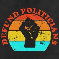 Defund Politicians Retro Adult Drive Performance Visor