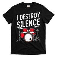 Drums & Percussion Rock Music Drummer Gift T-Shirt