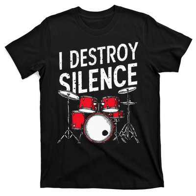 Drums & Percussion Rock Music Drummer Gift T-Shirt