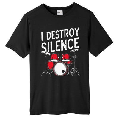 Drums & Percussion Rock Music Drummer Gift Tall Fusion ChromaSoft Performance T-Shirt