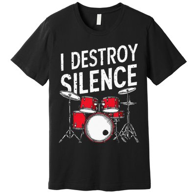 Drums & Percussion Rock Music Drummer Gift Premium T-Shirt