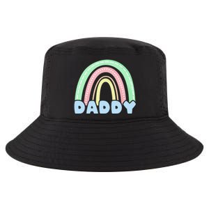 Dad Pastel Rainbow Family 1st Birthday Party Gift Cool Comfort Performance Bucket Hat