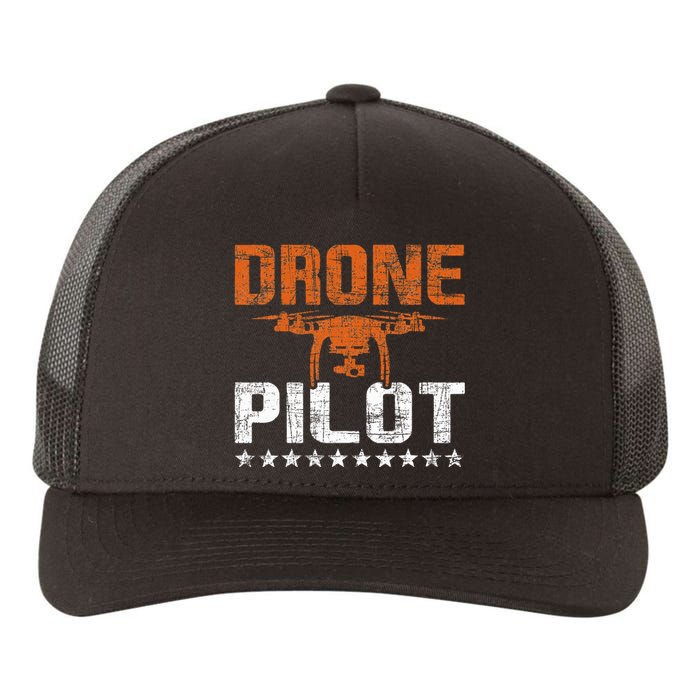 Drone Pilot Rc Flight Operator Quadcopter Flying Expert Yupoong Adult 5-Panel Trucker Hat