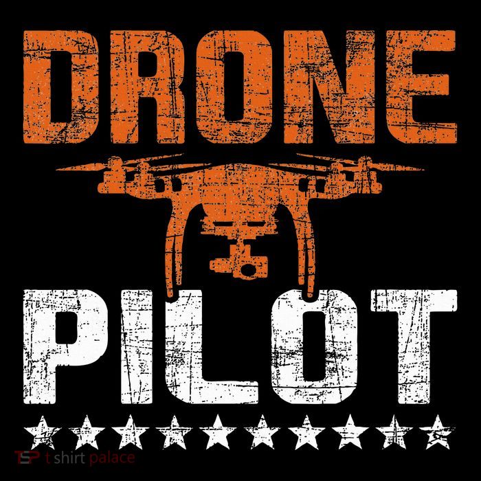 Drone Pilot Rc Flight Operator Quadcopter Flying Expert Full-Length Apron With Pockets