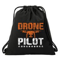 Drone Pilot Rc Flight Operator Quadcopter Flying Expert Drawstring Bag