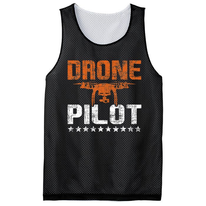 Drone Pilot Rc Flight Operator Quadcopter Flying Expert Mesh Reversible Basketball Jersey Tank