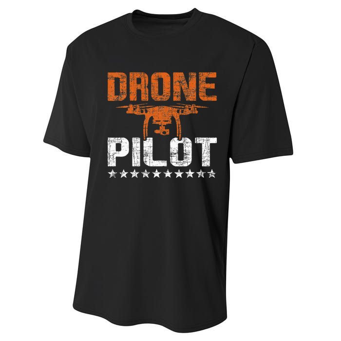 Drone Pilot Rc Flight Operator Quadcopter Flying Expert Performance Sprint T-Shirt