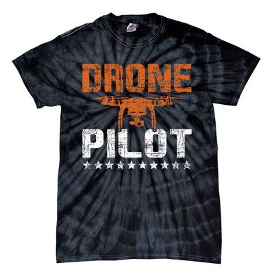 Drone Pilot Rc Flight Operator Quadcopter Flying Expert Tie-Dye T-Shirt