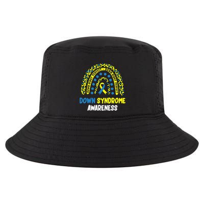 DownRight Perfect Rainbow T21 Down Syndrome Awareness Cool Comfort Performance Bucket Hat