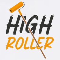 Decorator Paint Roller High Roller Funny House Painter Button
