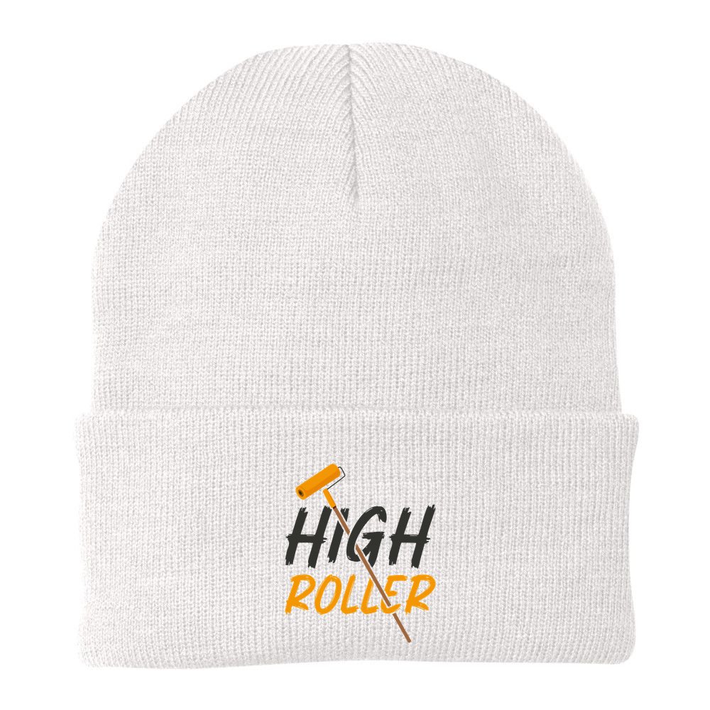 Decorator Paint Roller High Roller Funny House Painter Beanie