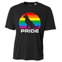 Dog Pride Rainbow Dog Cooling Performance Crew T-Shirt