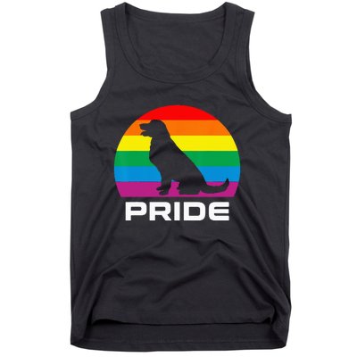 Dog Pride Rainbow Dog Tank Top