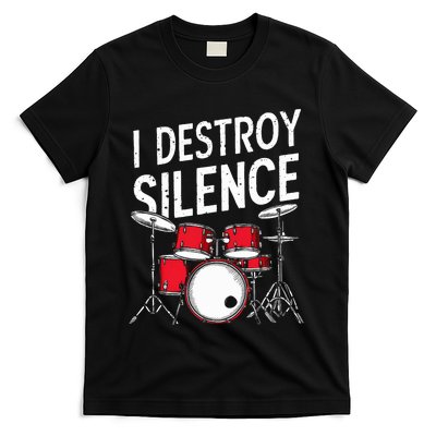 Drums & Percussion Rock Music Drummer Gift T-Shirt