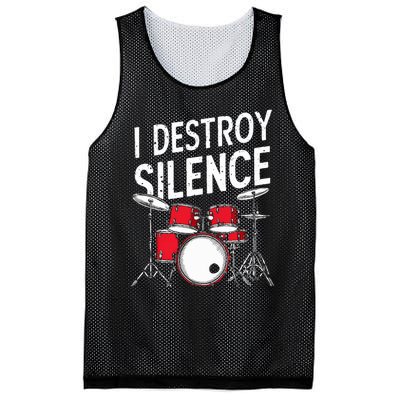 Drums & Percussion Rock Music Drummer Gift Mesh Reversible Basketball Jersey Tank