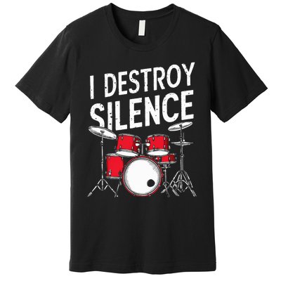 Drums & Percussion Rock Music Drummer Gift Premium T-Shirt