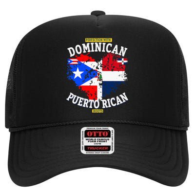 Dominican & Puerto Rican Outfit Ideas For Dominican High Crown Mesh Back Trucker Hat