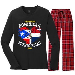 Dominican & Puerto Rican Outfit Ideas For Dominican Women's Long Sleeve Flannel Pajama Set 