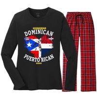 Dominican & Puerto Rican Outfit Ideas For Dominican Women's Long Sleeve Flannel Pajama Set 