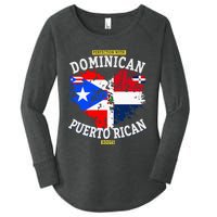 Dominican & Puerto Rican Outfit Ideas For Dominican Women's Perfect Tri Tunic Long Sleeve Shirt