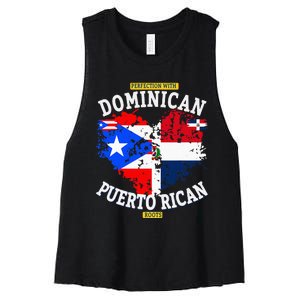 Dominican & Puerto Rican Outfit Ideas For Dominican Women's Racerback Cropped Tank