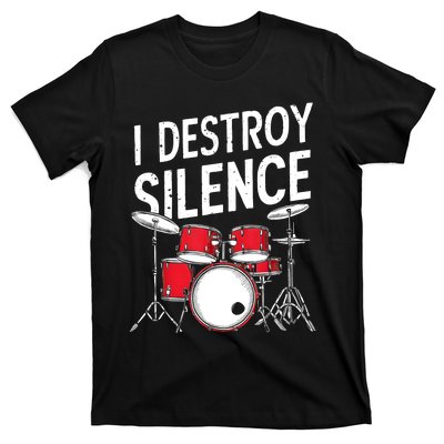 Drums & Percussion Rock Music Drummer Gift T-Shirt